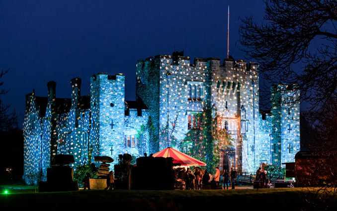 Christmas at Hever Castle, Kent